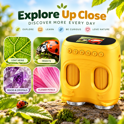 Movolla™ 2-in-1 Explorer Microscope & Telescope